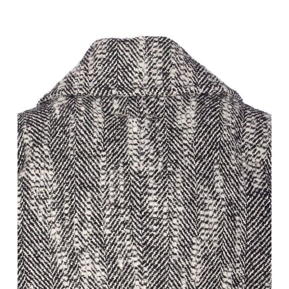 Patrizia Pepe Women Chevron Double Breasted Coat